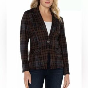 Liverpool Tartan/Plaid Women's Blazer